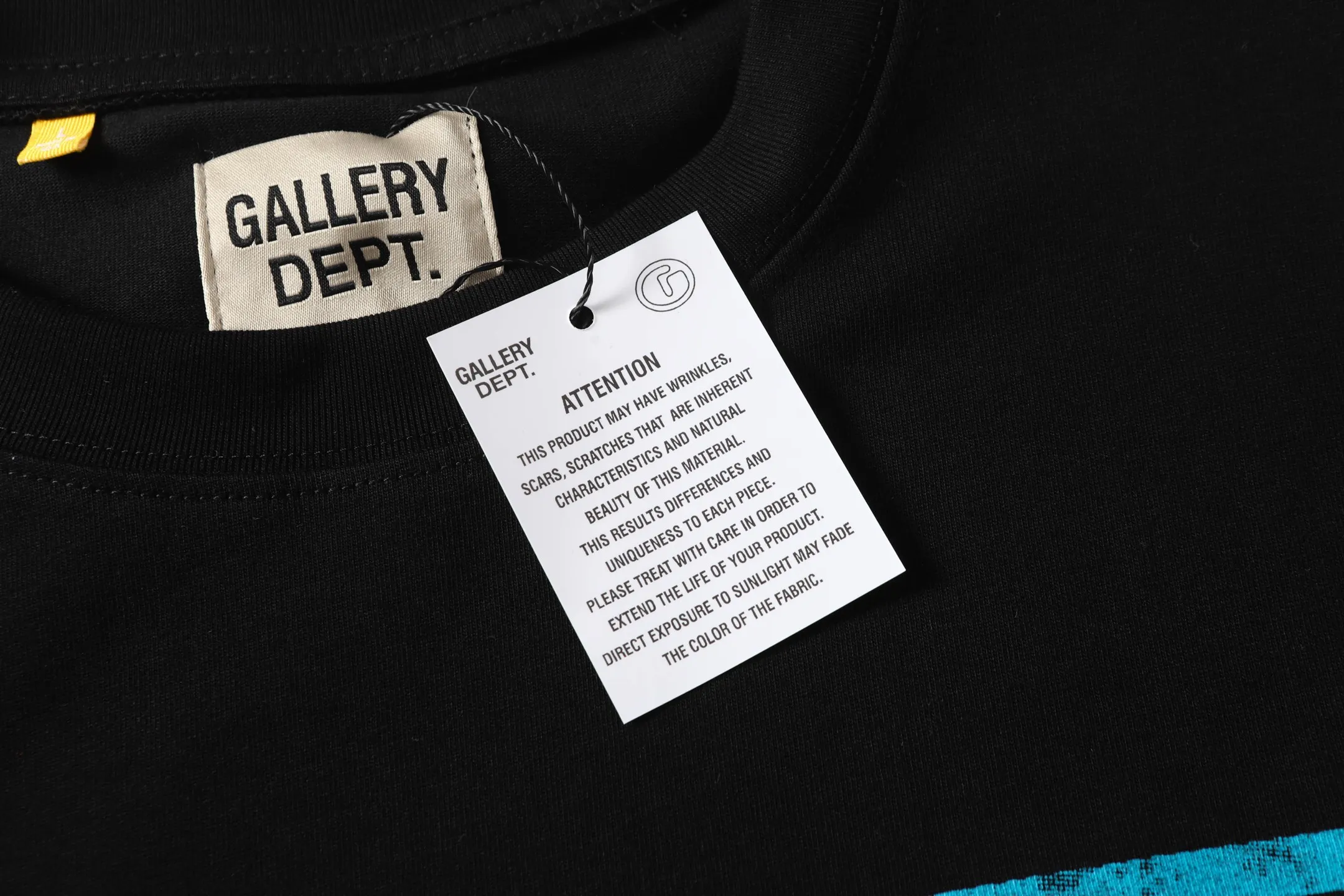 GALLERY.DEPT new summer short-sleeved model number: D3312P104 color: black white code number: S M L XL